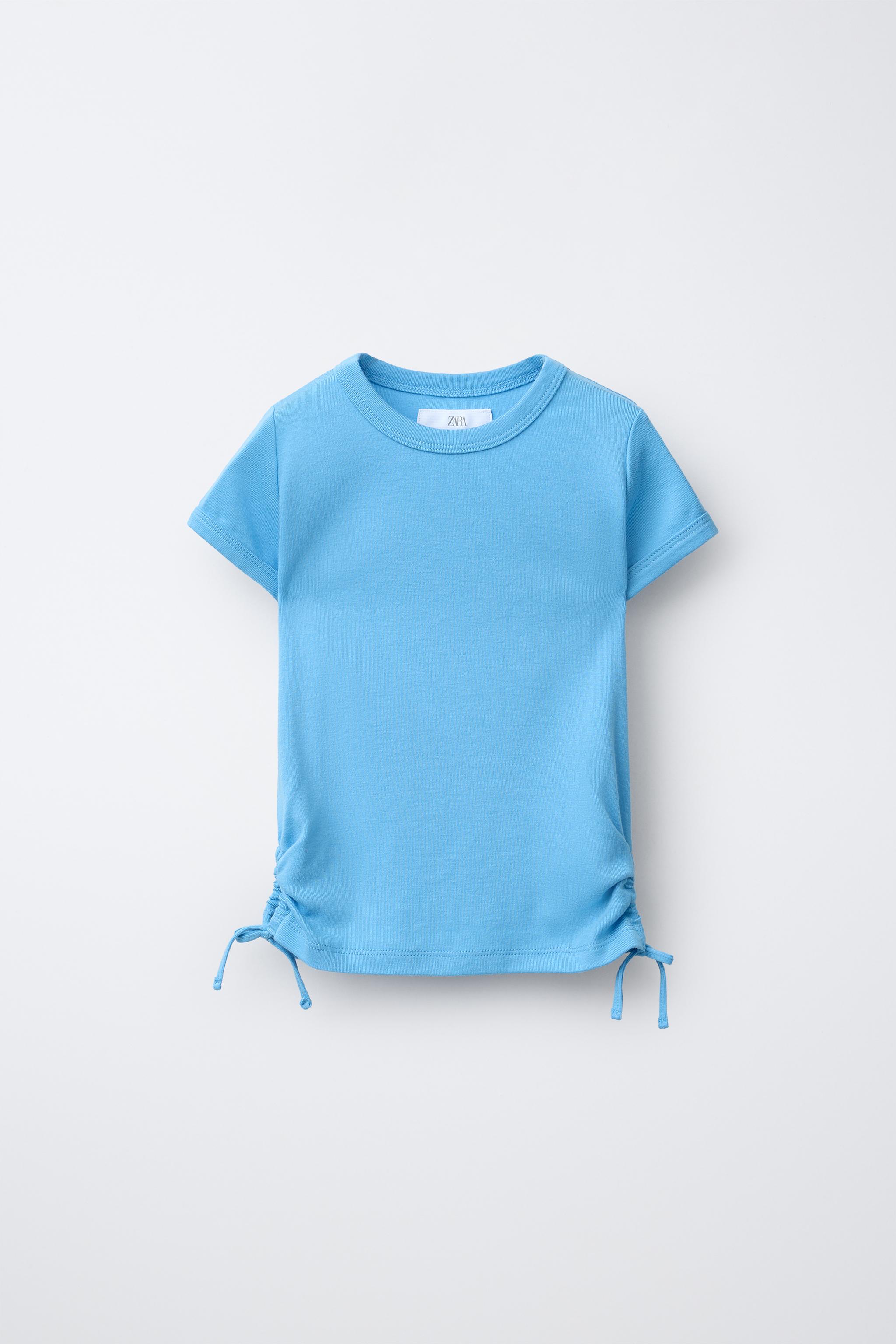 MODAL T-SHIRT WITH CUT OUTS AND BOWS